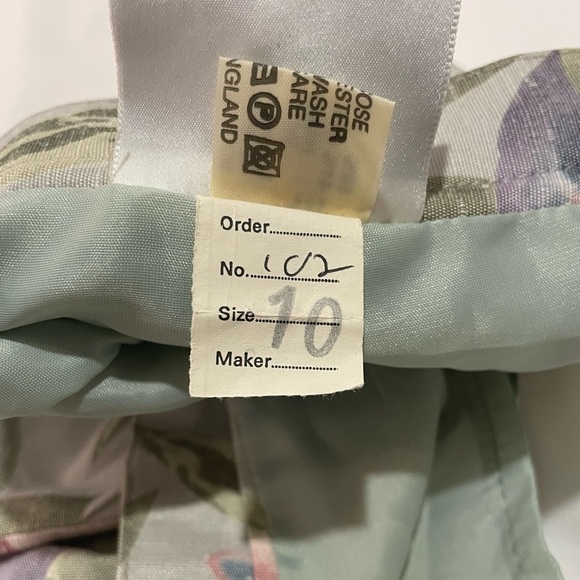 St Roma Vintage Floral Belted Skirt - Picture 7 of 8